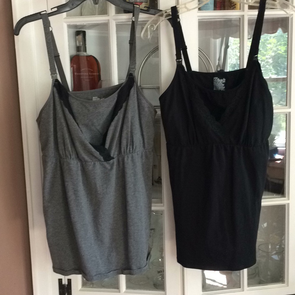 2 maternity tank tops